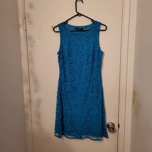 Ralph Lauren Women's Teal Lace Dress size 10 New with Tags NWT